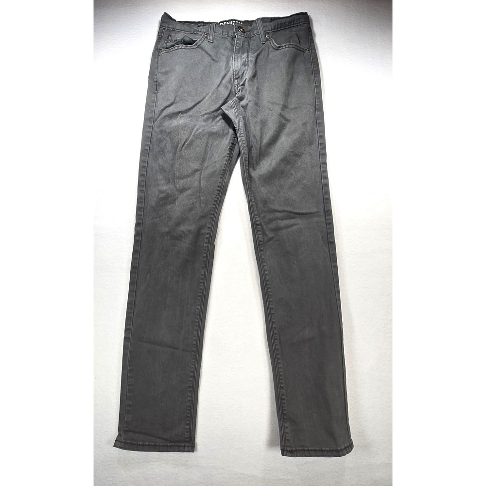 Denizen‎ from Levis 216 Skinny Fit Pants Mens 30x32 Charcoal Gray 28832-0001